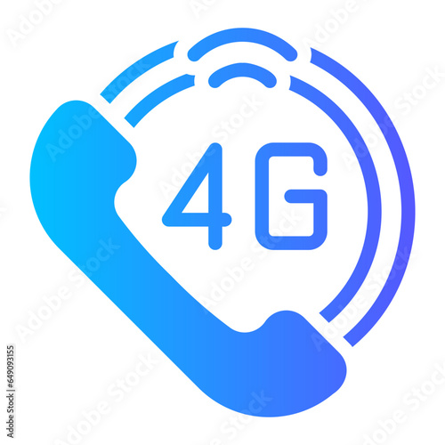 call gradient icon