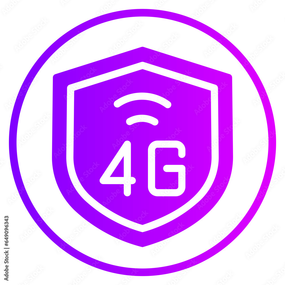 shield gradient icon shield gradient icon