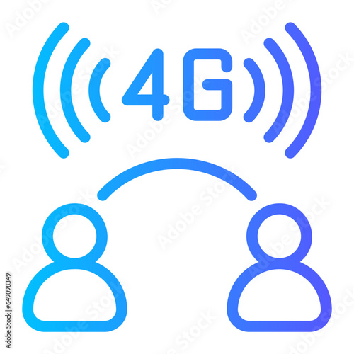 user gradient icon