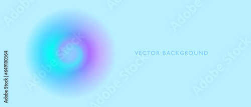 Whirlwind blue background. Abstract vortex trail or tunnel, Rotating sparkling. Vector effect of acceleration, velocity, motion, and depth Gradient blurred background for design, banner, poster.