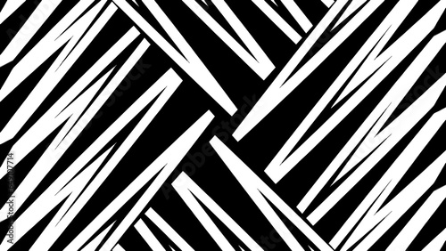 Abstract grunge background with black and white shapes.Monochrome patterns. Background in 4k format 3840x2160.