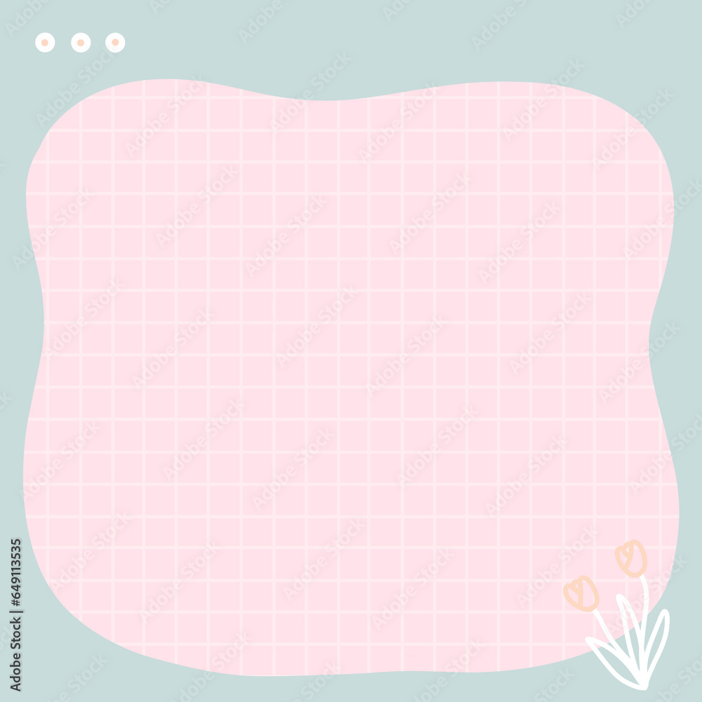 cute note paper memo paper