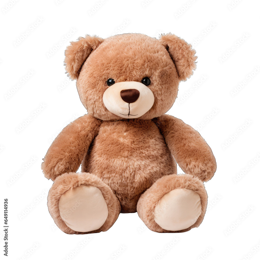 Brown Fuzzy Stuffed Bear - Cute Toy Photography Brown Fuzzy Stuffed Bear - Cute Toy Photography