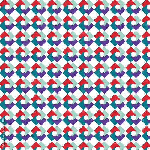 Abstract geometric pattern illustration, background wallpaper.