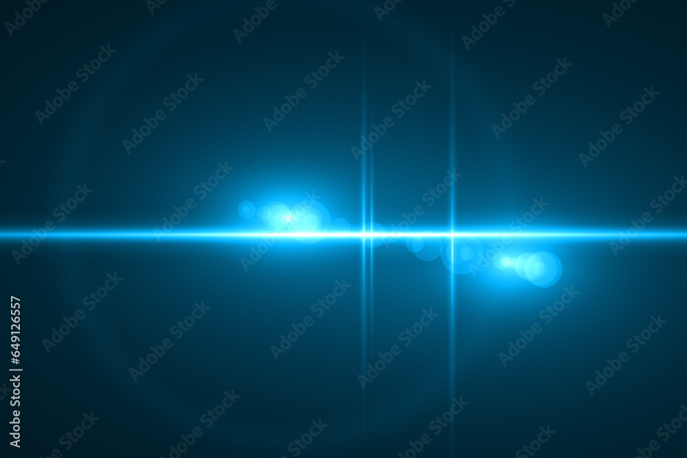 Optical lens flare effect on black background Optical lens flare effect on black background
