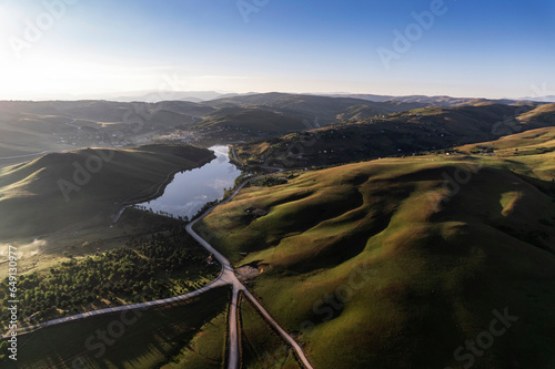 Ordu Persembe Plateau, Persembe Plateau is a popular plateau famous for meandering. Green grass has streams in it. known as in Turkish 