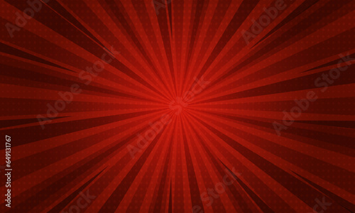 abstract red halftone texture background with retro style