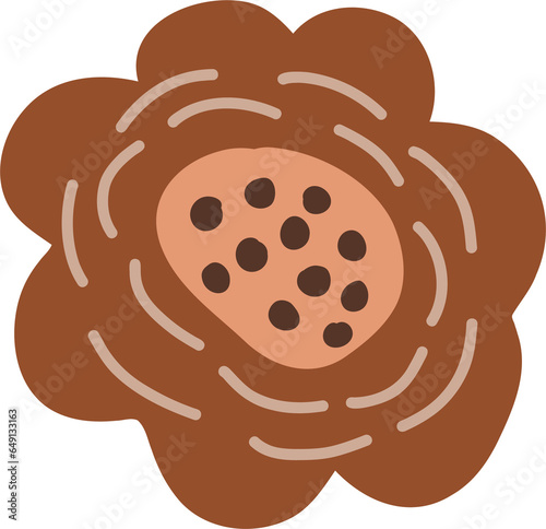 Christmas festive element clipart isolated, winter holidays