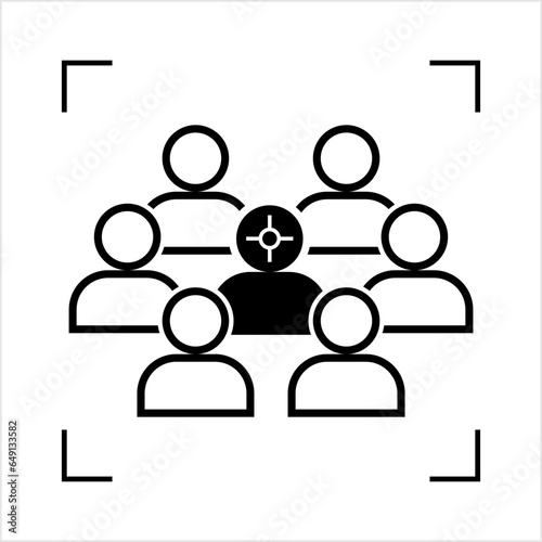 Target Audience Icon, Intended Audience