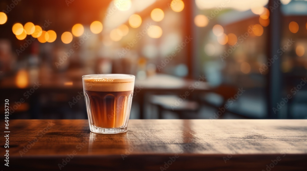 Blurred background photo of a coffee shop Blurred background photo of a coffee shop