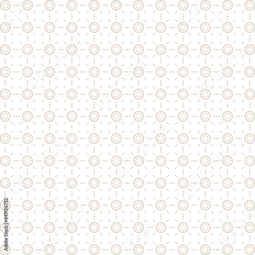 Seamless geometric ornamental vector pattern. Abstract background