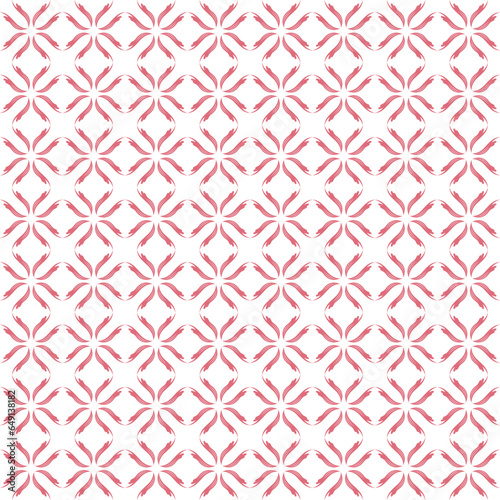 Seamless vector pattern. Background texture in geometric ornamental style for fabric , print, cover, banner and invitation.