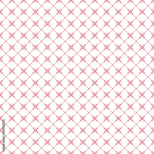 Red seamless pattern ,fabric modern minimal pattern background. 