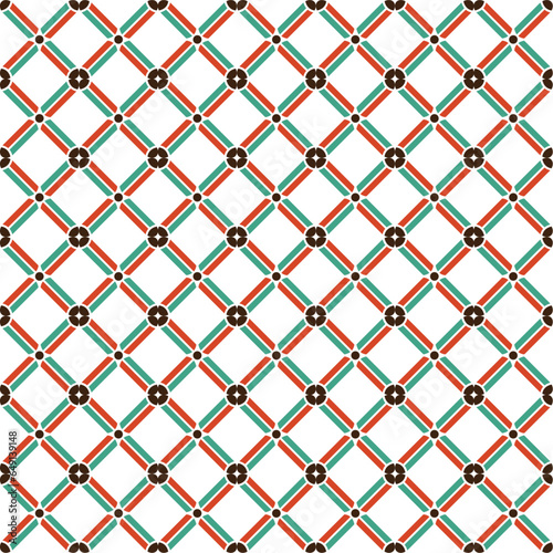 Seamless vector pattern. Background texture in geometric ornamental style for fabric , print, cover, banner and invitation.