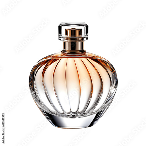 Elegant Luxury Perfume Isolated on Transparent Background