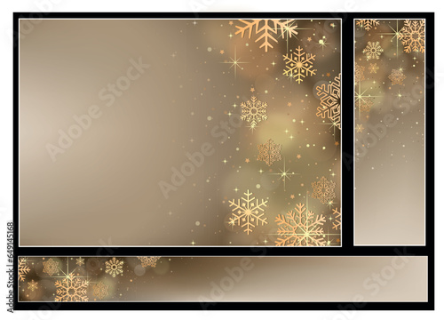 Abstract Christmas Backgrou...