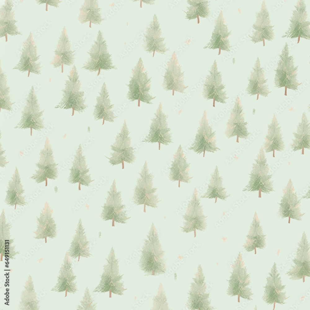 Obraz premium seamless christmas background