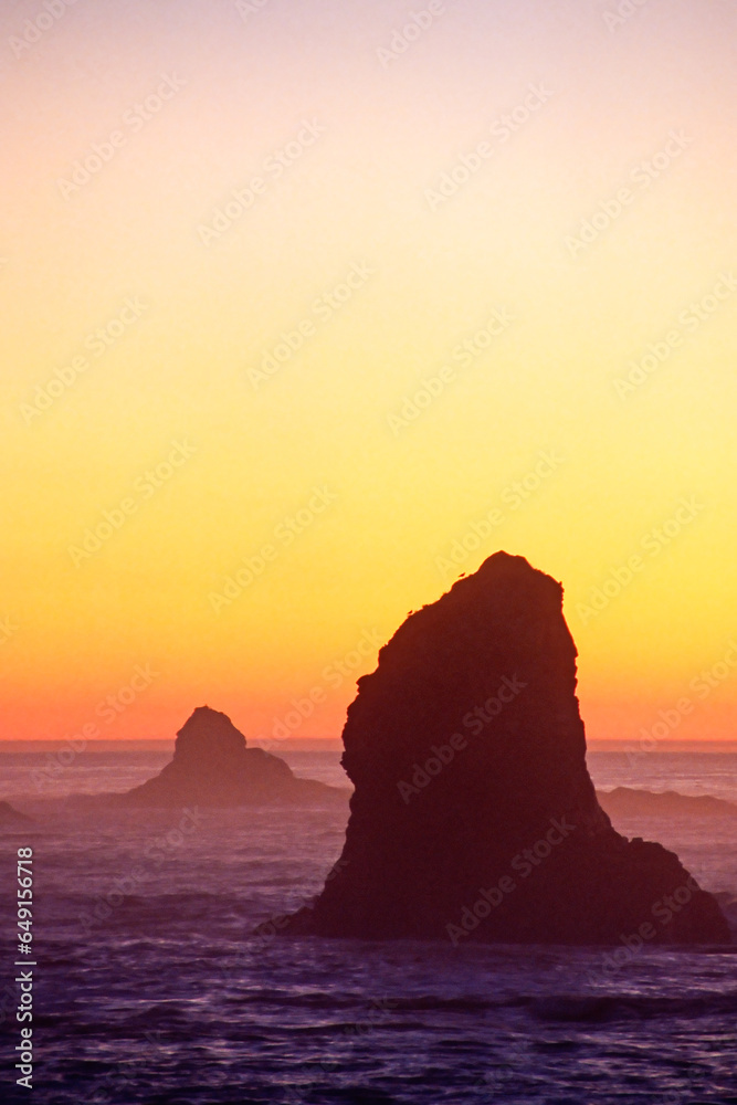 Sunset, Point of the Arches, Olympic National Park, Washington State
