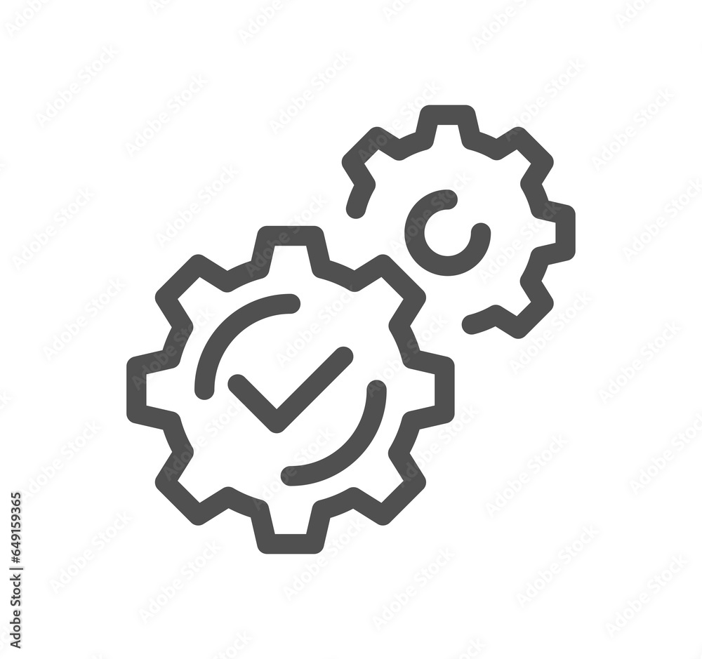 Approve related icon outline and linear symbol.
Approve related icon outline and linear symbol.
