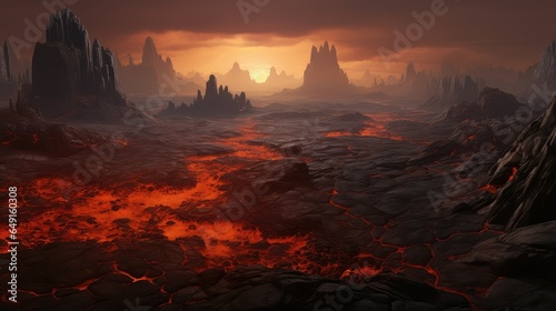 nature lava fields vast illustration landscape rock  volcanic sky  tourism scenic nature lava fields vast