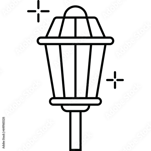 Garden Lamp Icon © Casio