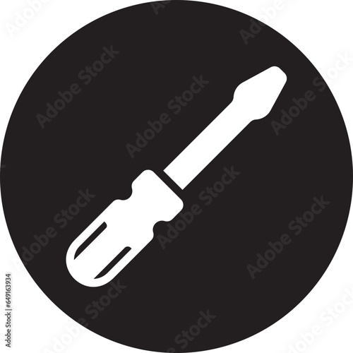 screwdriver glyph icon
