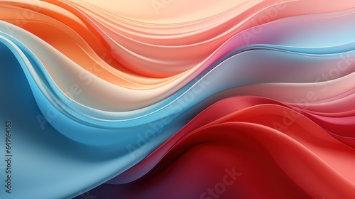 abstract colorful gradient waves background for design