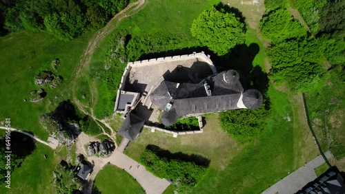 Polands old historic palaces and castles with our stunning drone video shots photo