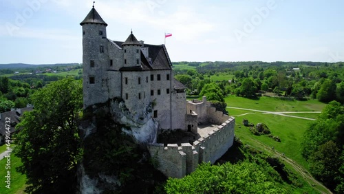 Polands old historic palaces and castles with our stunning drone video shots photo