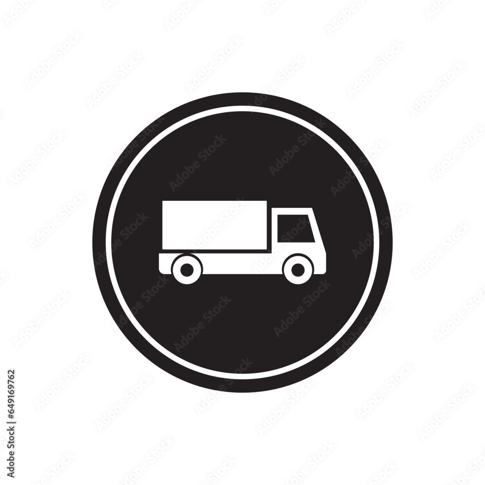 cargo icon vector