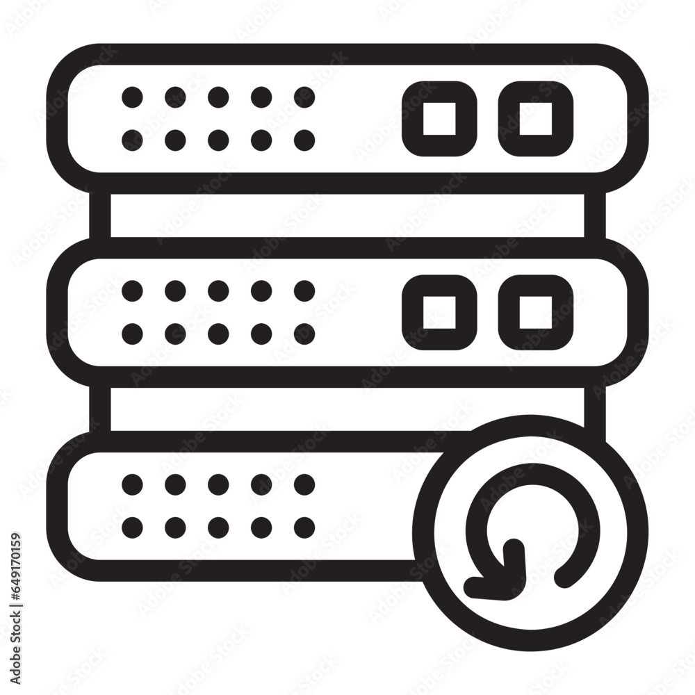 backup line icon backup line icon
