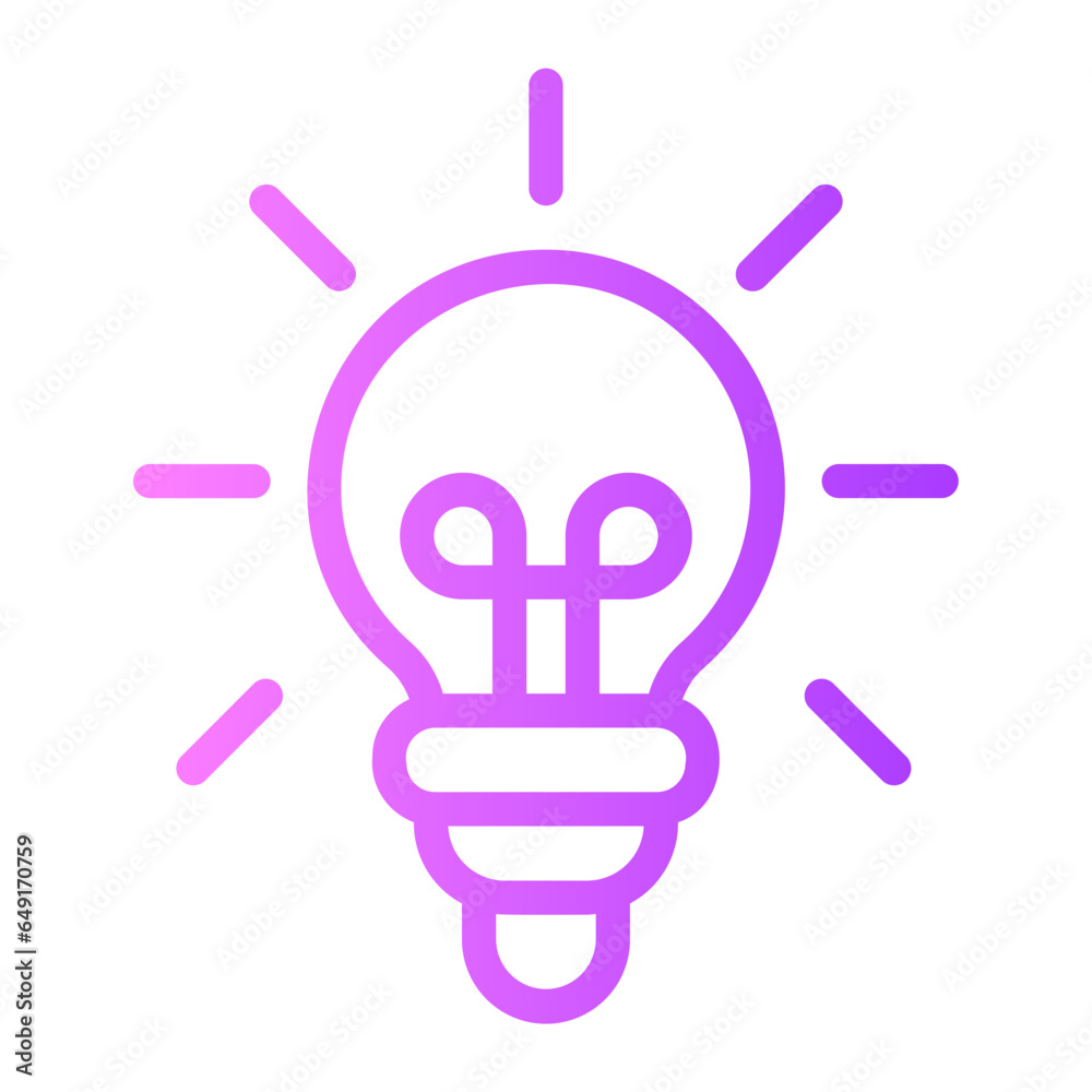 creativity gradient icon creativity gradient icon