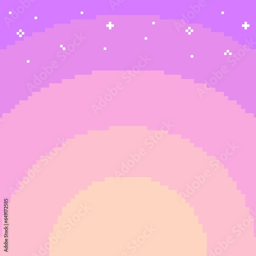 Pixelated sky v402