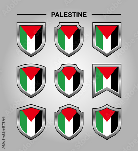Palestine National Emblems Flag and Luxury Shield Free Download Palestine National Emblems Flag and Luxury Shield - GFXLoad