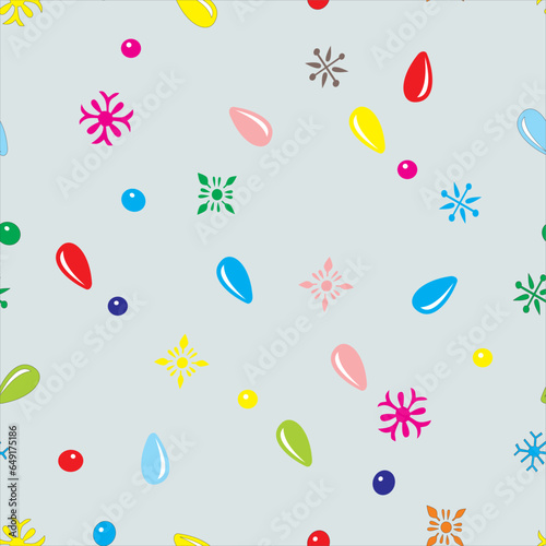 Quiet Patern. Beautiful background. Colors of rainbow. Watercolor paint. Holiday, Christmas. Suitable for cover design, invitation, flyer, poster, wallpaper, fabric, packaging, design.