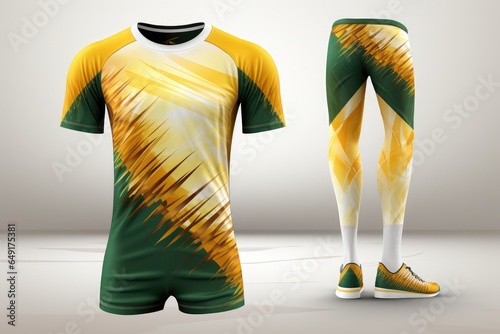 thermal sublimation design football uniform photo