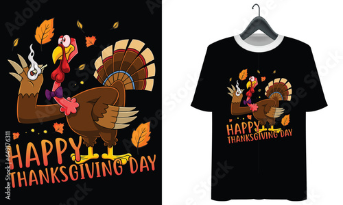 Happy Thanksgiving Day T shirt Design