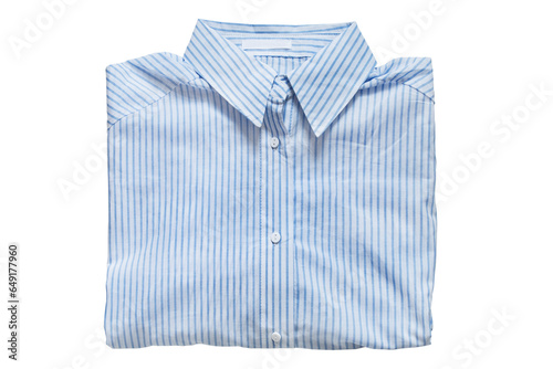 Folded shirt isolated photo