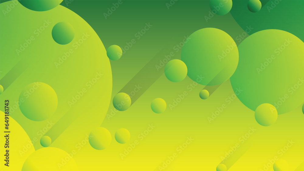 Green and yellow abstract circle gradient modern graphic background Green and yellow abstract circle gradient modern graphic background