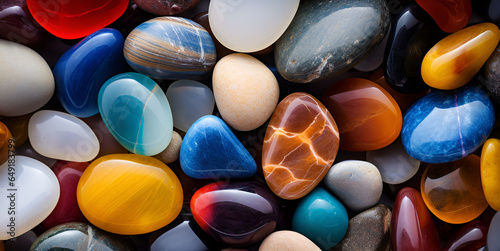 colorful stones background