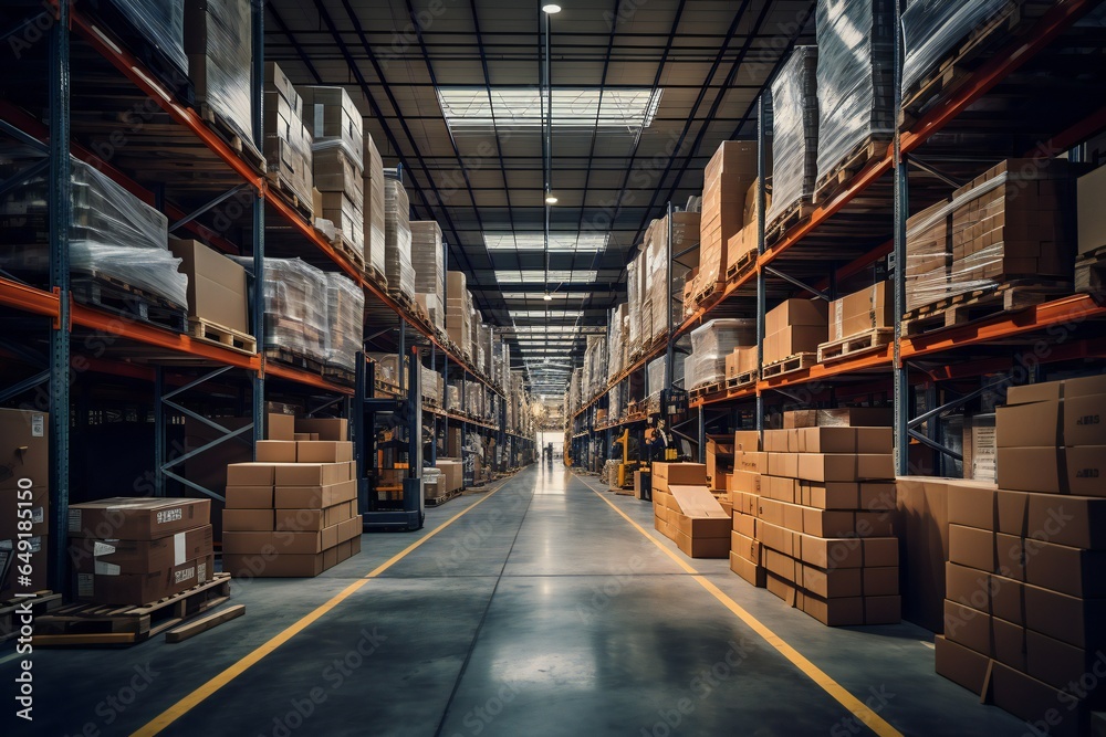 warehouse store storage industry storehouse shelf building logistics stock 