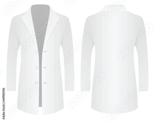 Men elegant coat, vector  illustration