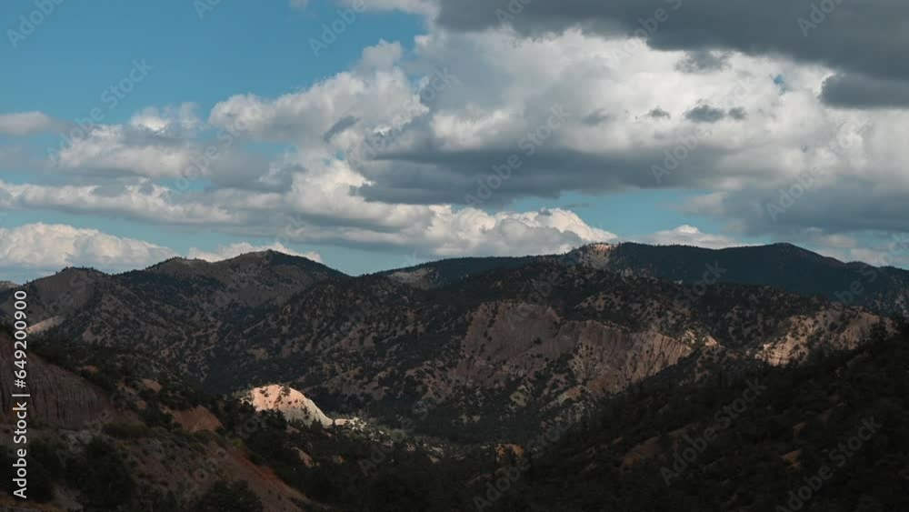 Time Lapse of Clouds over Los Padres National Forest near Lockwood Valley, California Time Lapse of Clouds over Los Padres National Forest near Lockwood Valley, California