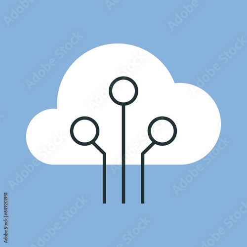 chip. circuit. net. wire. website. on a colored background. icon. there is animation. conclusion. technologies. technic. robot. program. protection. shield. vector.