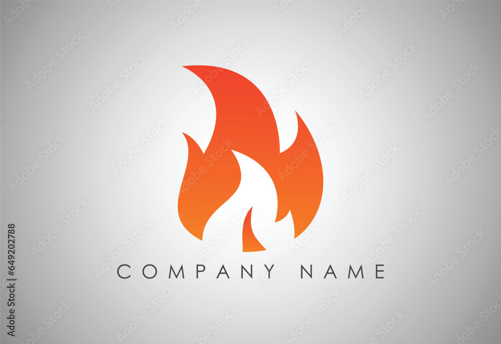 Fire flames, set vector icons .Logo design luxury vector template Fire flames, set vector icons .Logo design luxury vector template
