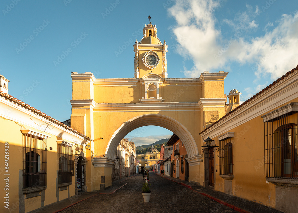 El Arco de Santa Catalina - one of the most famous places in the city
