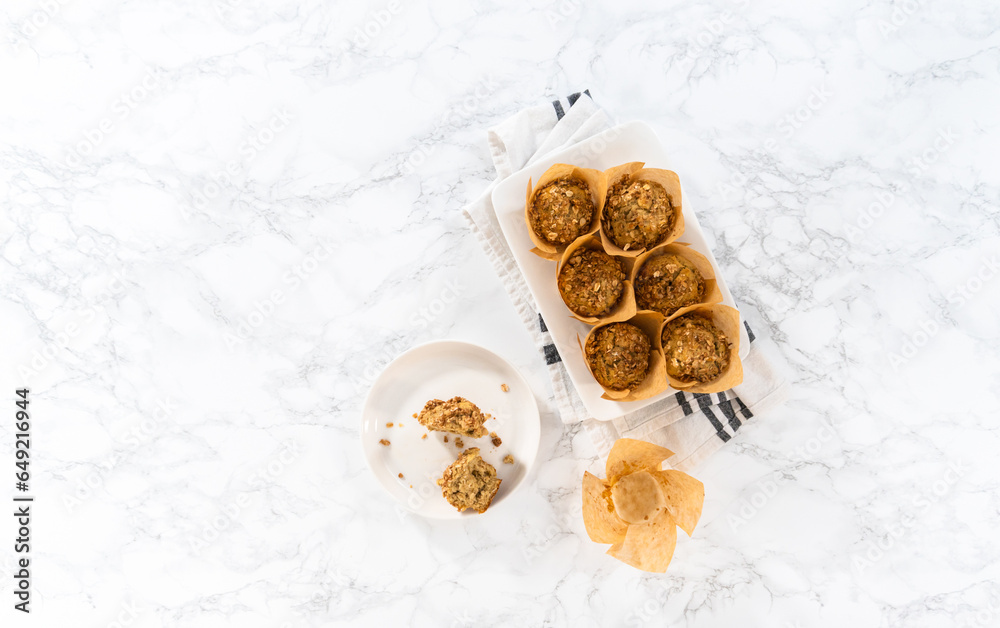 Banana Oatmeal Muffins Banana Oatmeal Muffins