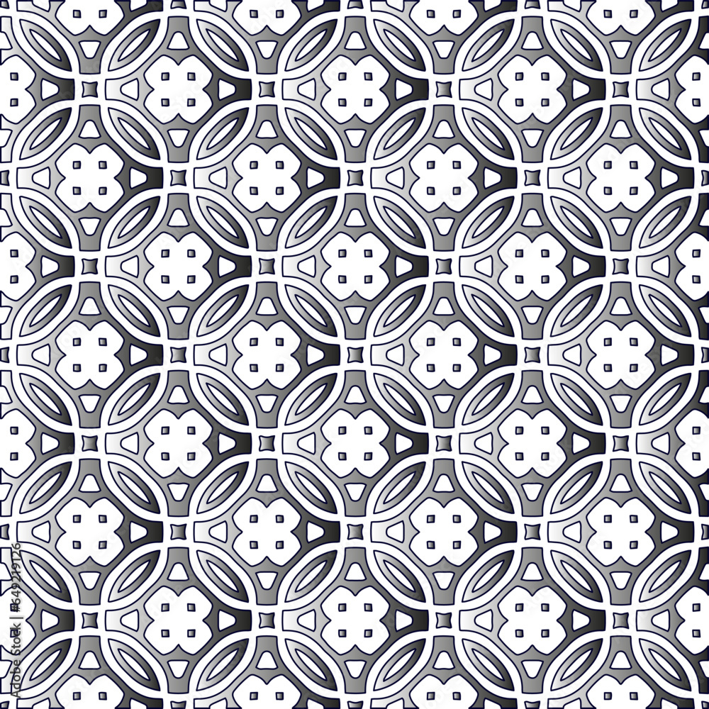 Black and white pattern. Repeat pattern. Abstract background. Patterns with monochrome gradient.Wallpaper for textile design, on wall paper, wrapping paper, fabrics and home decor. Black and white pattern. Repeat pattern. Abstract background. Patterns with monochrome gradient.Wallpaper for textile design, on wall paper, wrapping paper, fabrics and home decor.