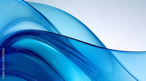 Blue Glass Arc Background, Blue Glass Arc PPT Background,Glass Background, Glass PPT Background