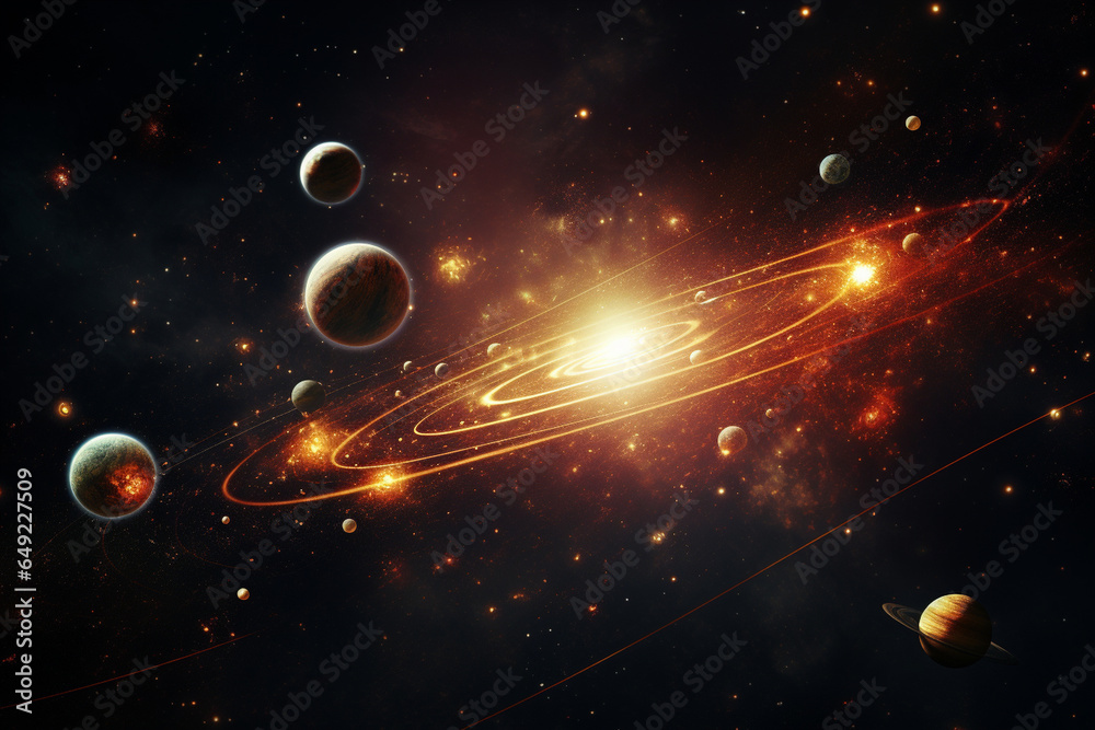 The capture of a distant solar system in the making, with multiple ...